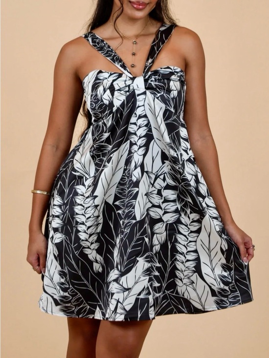 Lexbreezy Hawaii Dresses & Skirts - LexBreezy Haunani Heliconia Breeze Short Dress, Size Large, BNWT
